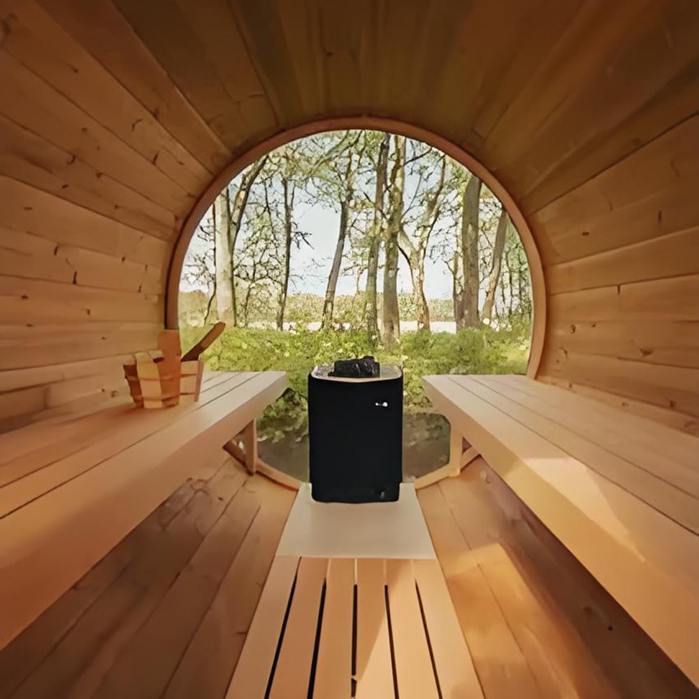 Premium Outdoor Prefabricated Sauna Luxury Steam Sauna Custom Outdoor Traditional Steam Garden Sauna