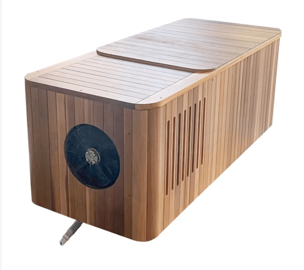 No.0004 Modern Design Wooden Spa Tub Customizable Cedar Whirlpool with Massage Feature for Gym Villa Relaxation for 6 People